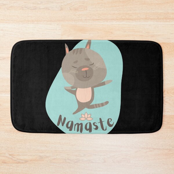 Item preview, Namaste Cat Yoga Pose designed and sold by dmr studio.