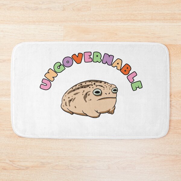 Item preview, Ungovernable desert rain frog designed and sold by PopcornpunkART.