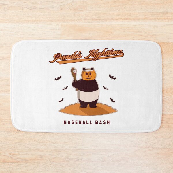 Item preview, Pumpkin Panda: Baseball Bash  designed and sold by CuteAndCoolSt.