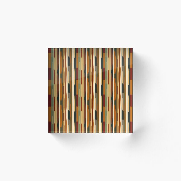 Item preview, Earthy Tones Stripes Pattern #1 designed and sold by ARTficiallyAnon.