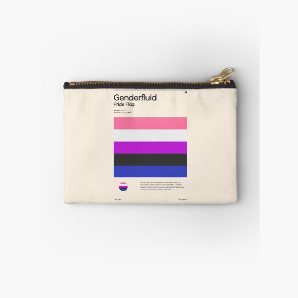 Item preview, Genderfluid Pride Flag (Pride flag poster) designed and sold by RabbitK.