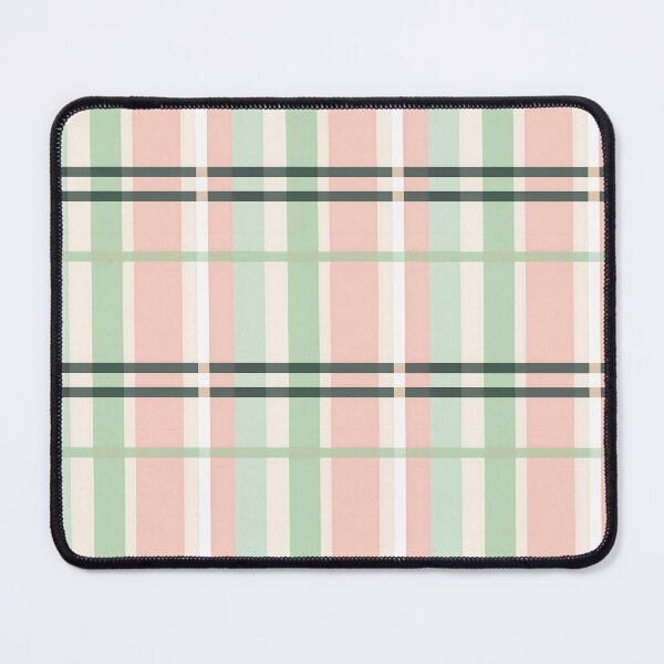 Item preview, Pastel Pink & Green Designer Line Pattern #1 designed and sold by ARTficiallyAnon.