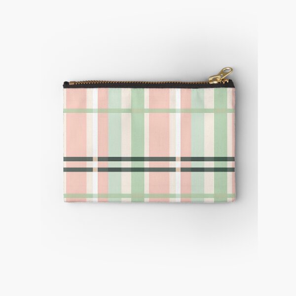 Item preview, Pastel Pink & Green Designer Line Pattern #1 designed and sold by ARTficiallyAnon.
