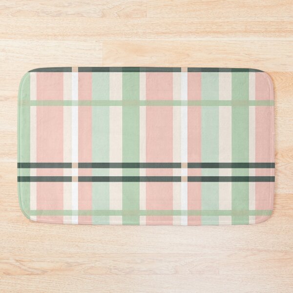 Item preview, Pastel Pink & Green Designer Line Pattern #1 designed and sold by ARTficiallyAnon.
