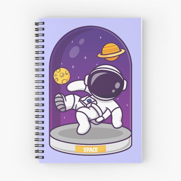 Item preview, Galactic Explorer: Cute Astronaut in a Space Globe Cartoon Vector Icon designed and sold by hjian8219.