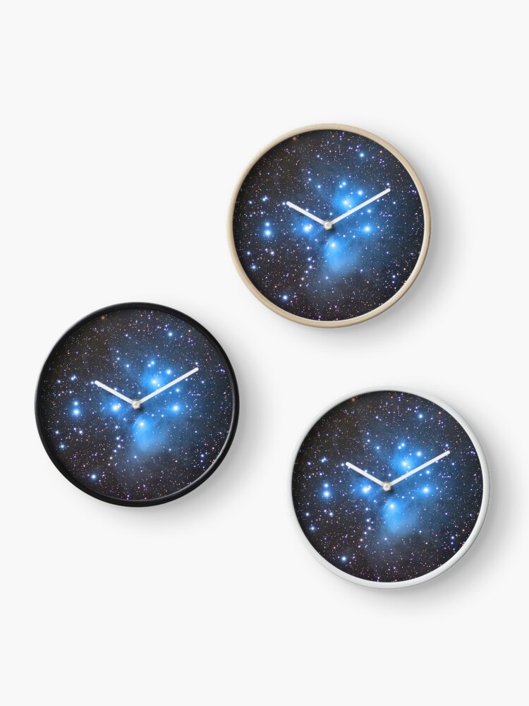 Thumbnail 3 of 4, Clock, M45 - Pleiades (Seven Sisters) designed and sold by jeffjastro.