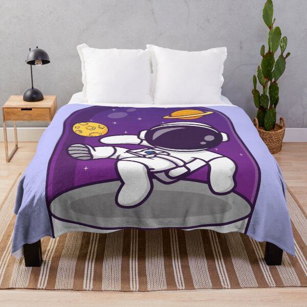 Item preview, Galactic Explorer: Cute Astronaut in a Space Globe Cartoon Vector Icon designed and sold by hjian8219.