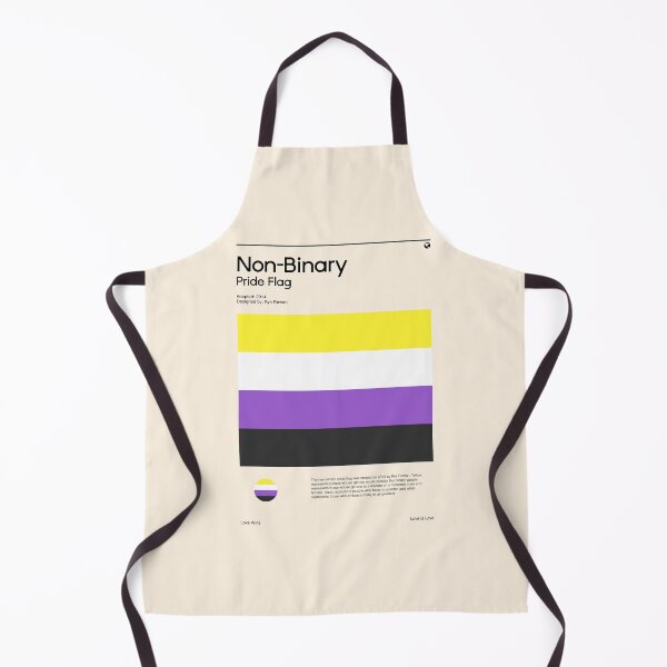 Item preview, Non-Binary Pride Flag (Pride flag poster) designed and sold by RabbitK.