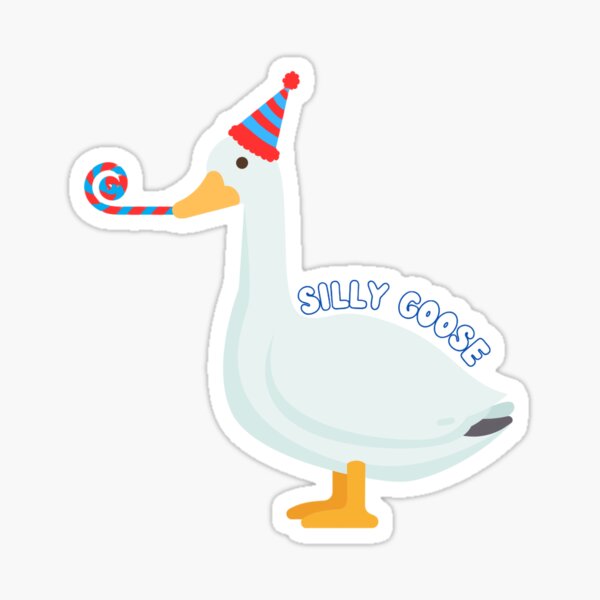 Silly Goose Sticker
