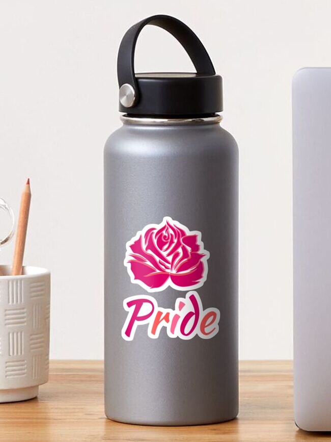 Thumbnail 1 of 3, Sticker, Pride (l) designed and sold by DarkRosePress.