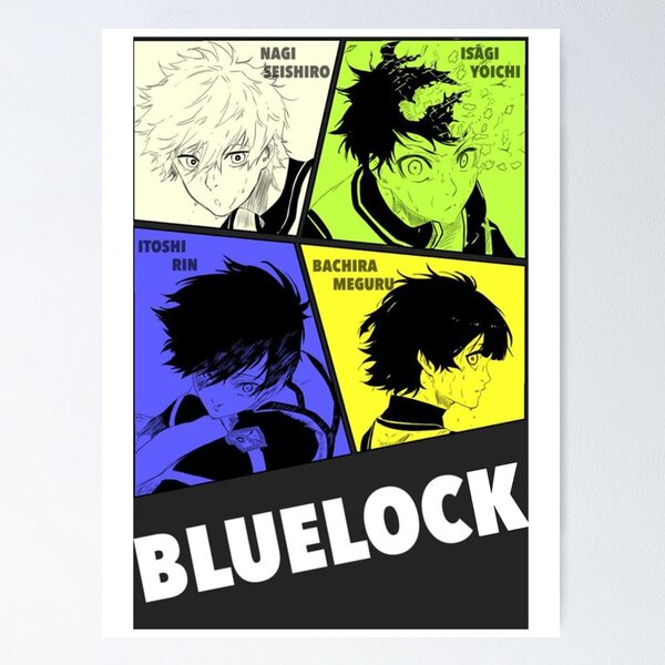 Blue Lock Posters - Blue Lock Characters Poster RB0512