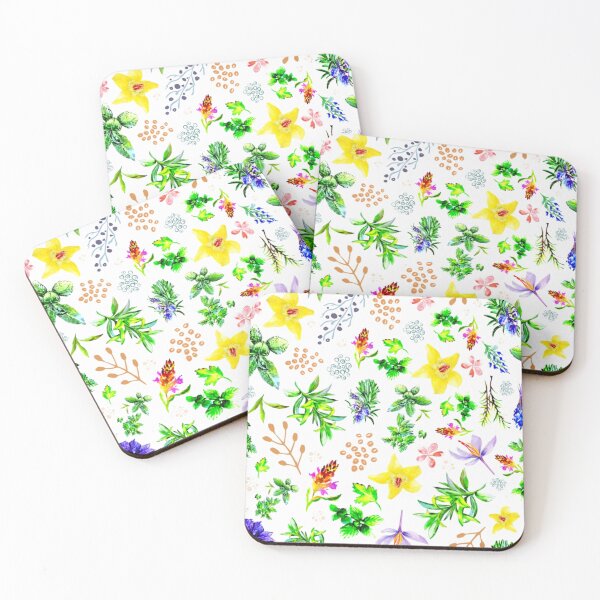 Item preview, Seamless Pattern Simple Flower Design designed and sold by gleefulme.