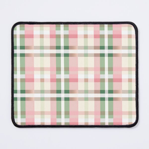 Item preview, Pastel Pink & Green Designer Line Pattern #3 designed and sold by ARTficiallyAnon.