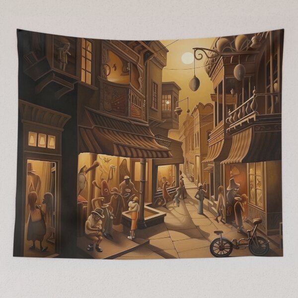 Item preview, Nightlife Begins in Town Center designed and sold by YoPedro.