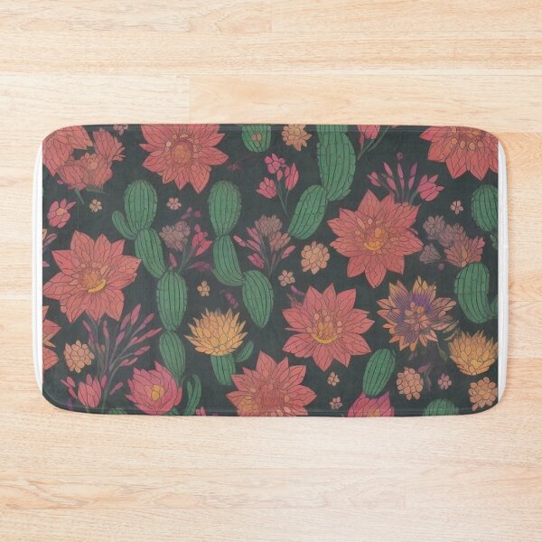 Item preview, Blossoming Abstractions: Cactus Floral Patterns designed and sold by FemmeFlair.