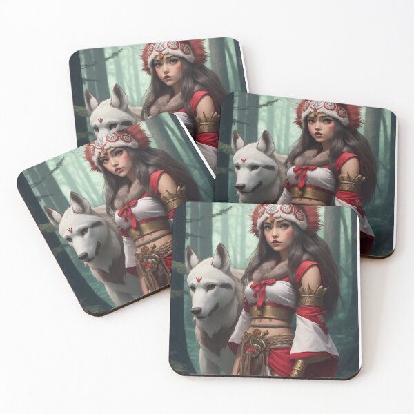 Item preview, PRINCESS MONONOKE IN THE FOREST Steam Punk Dream designed and sold by GioFranBer.