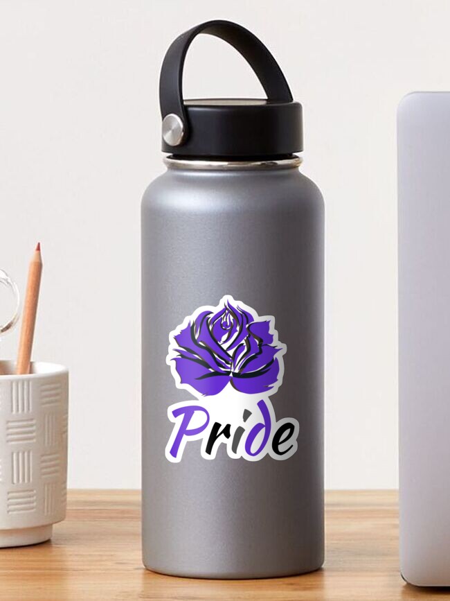 Thumbnail 1 of 3, Sticker, Pride (a) designed and sold by DarkRosePress.