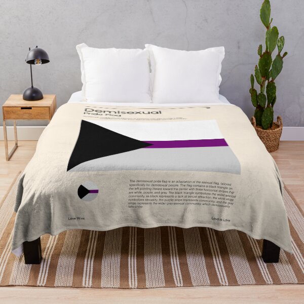 Item preview, Demisexual Pride Flag (Pride flag poster) designed and sold by RabbitK.