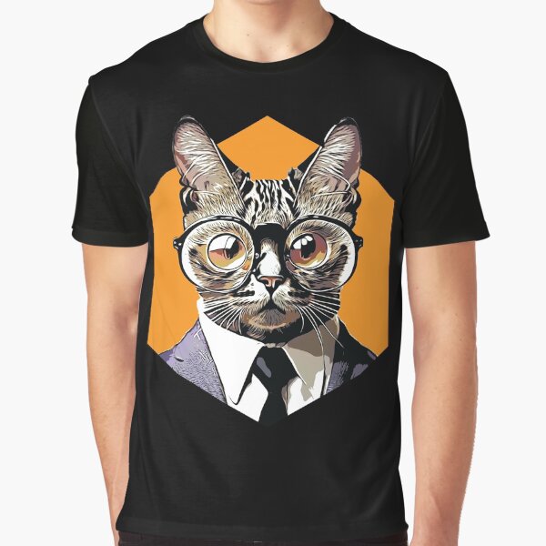 Item preview, Corporate Cat | Business Cat Wearing a Suit | Professional Cat Artwork designed and sold by trobby-inc.