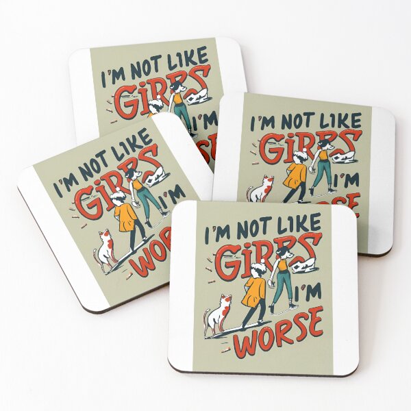 Item preview, I'm Not Like Other Girls I'm Worse designed and sold by Saturday  Mart.