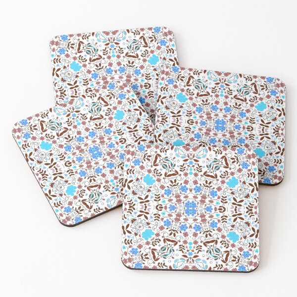 Item preview, Vector floral patterns that remind you of nature designed and sold by Atroce.