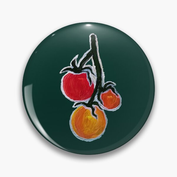 Item preview, Tomatoes Hand Painted designed and sold by Pixel and Paintbrush.