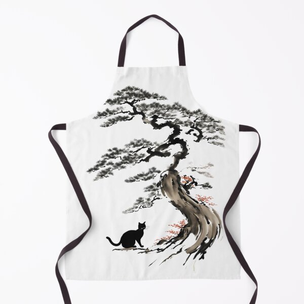Item preview, Cat bonsai - Minimalist Bonsai Kitty Design designed and sold by Mechanical-Artt.