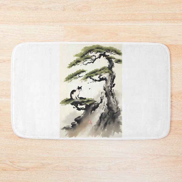 Item preview, Cat bonsai - Bonsai Kitty Zen Garden designed and sold by Mechanical-Artt.