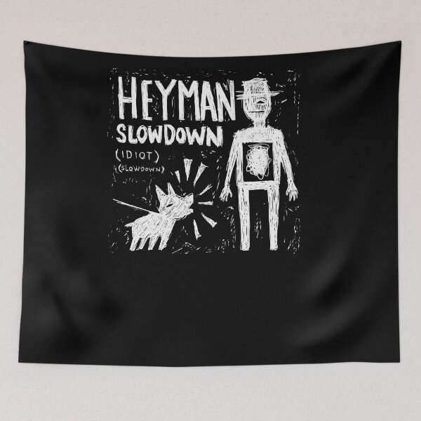Item preview, Hey Man - The Tourist Illustrated Lyrics - Inverted designed and sold by bangart.