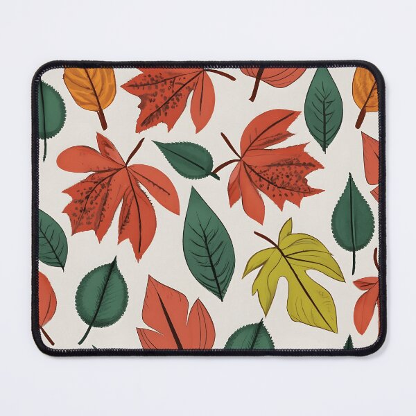 Item preview, seamless pattern autumn leaves designed and sold by deviatepolo.