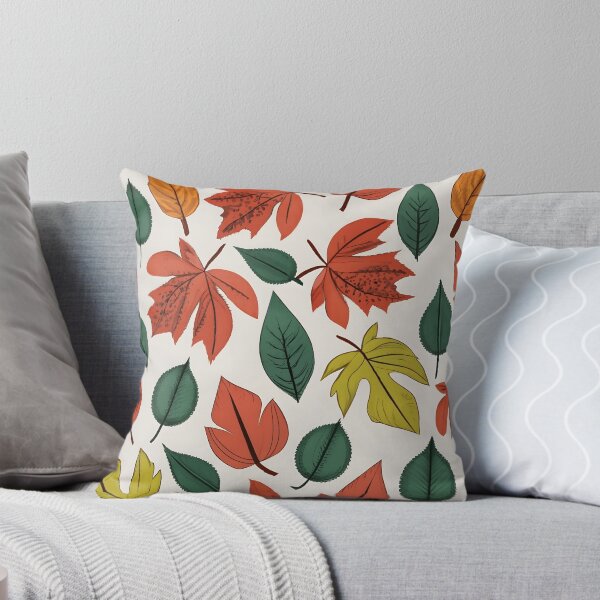 Item preview, seamless pattern autumn leaves designed and sold by deviatepolo.