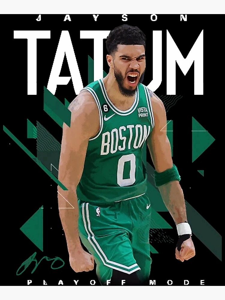 Jayson Tatum Boston Celtics Playoff Mode T-Shirt