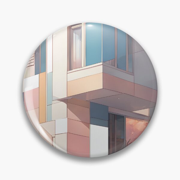 Item preview, modern architecture pastel color v1 designed and sold by defpoint.