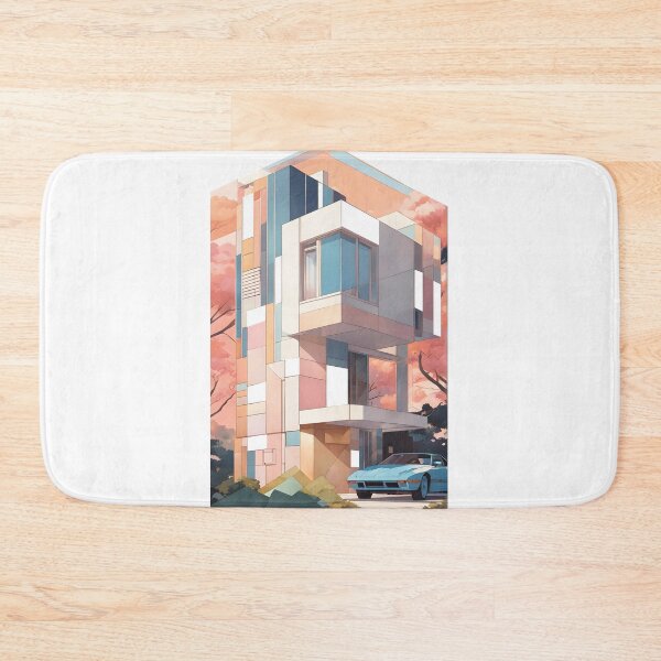 Item preview, modern architecture pastel color v1 designed and sold by defpoint.