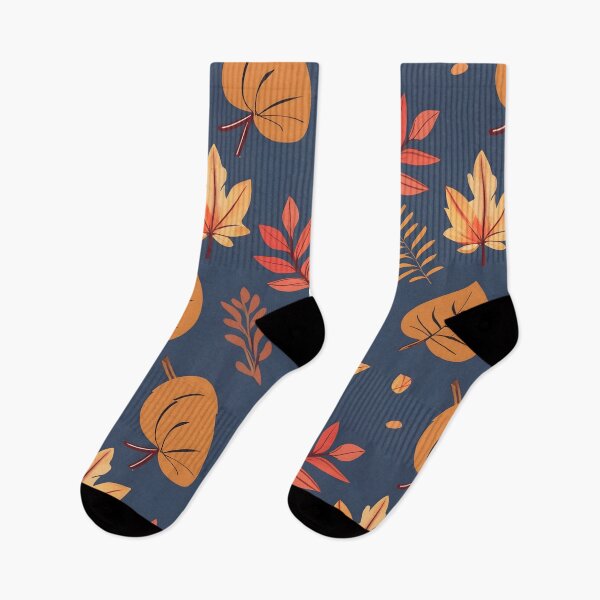 Item preview, seamless pattern autumn leaves designed and sold by deviatepolo.