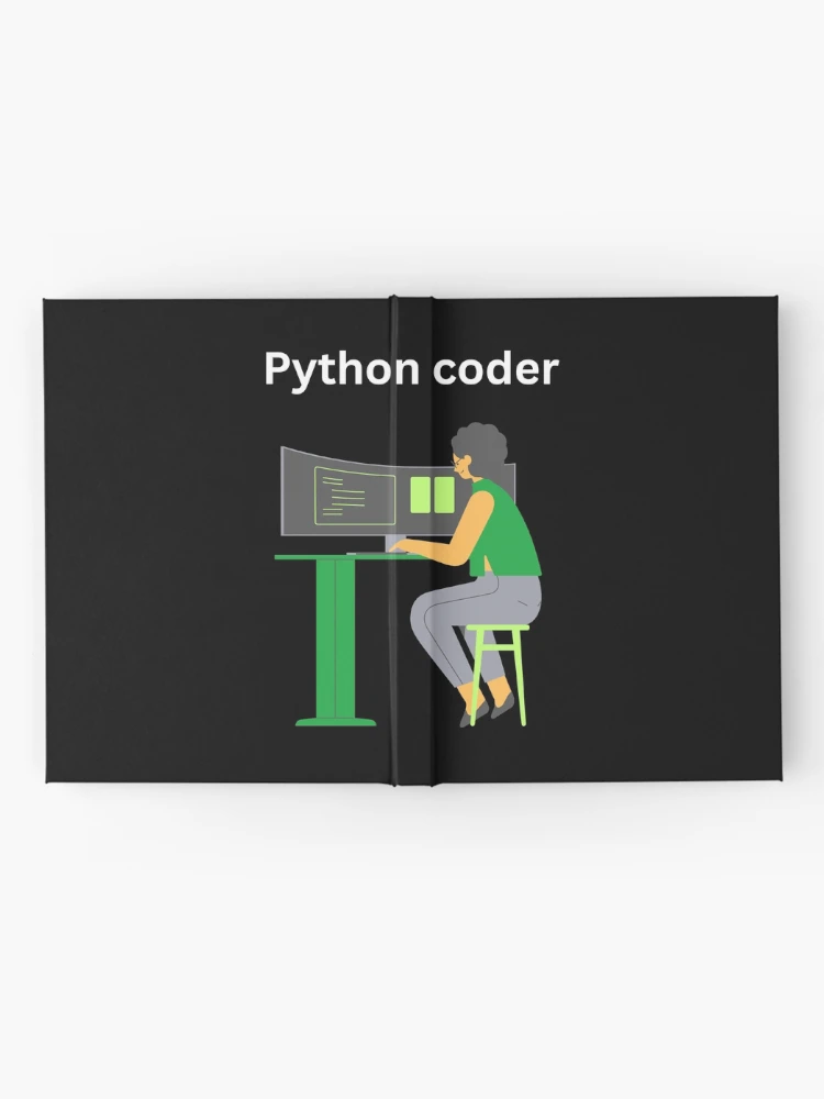 Thumbnail 2 of 3, Journal, python coder design for programmers. designed and sold by Arulsanthosh.