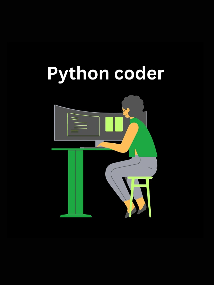 Thumbnail 4 of 4, Relaxed T-Shirt, python coder design for programmers. designed and sold by Arulsanthosh.