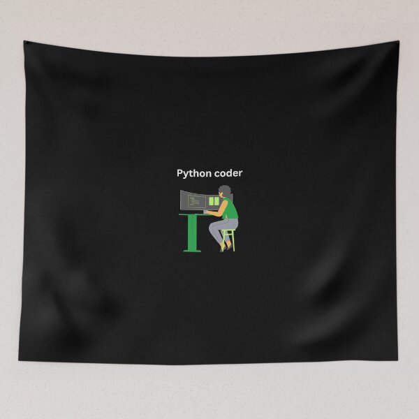Item preview, python coder design for programmers. designed and sold by Arulsanthosh.