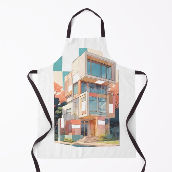 Item preview, modern architecture pastel color v2 designed and sold by defpoint.