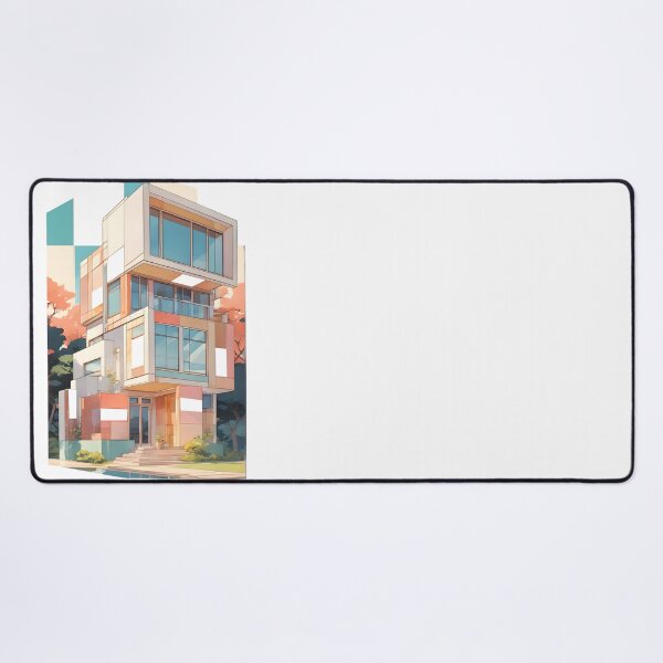 Item preview, modern architecture pastel color v2 designed and sold by defpoint.