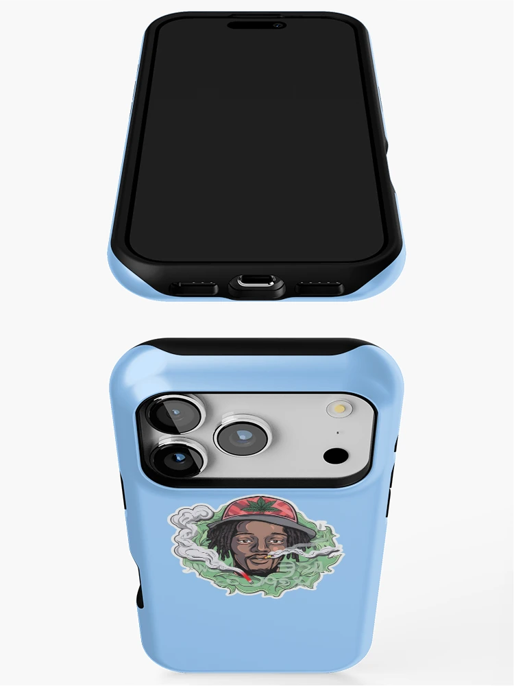 Thumbnail 3 of 4, iPhone Case, Travis Scott Rapper x Cannabis Collection designed and sold by Ragil-Studio.
