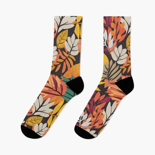 Item preview, seamless pattern autumn leaves designed and sold by deviatepolo.