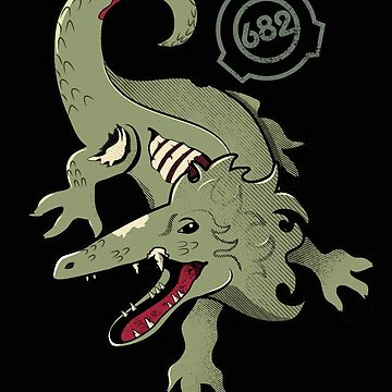 SCP-682 Hard-to-Destroy Reptile  iPad Case & Skin for Sale by