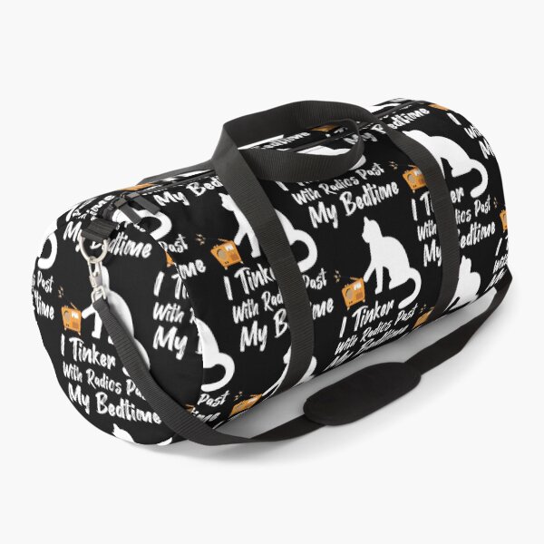 Item preview, I Tinker With Radios Past My Bedtime, Vintage Radio, Cat Day  designed and sold by beardenkhadijah.