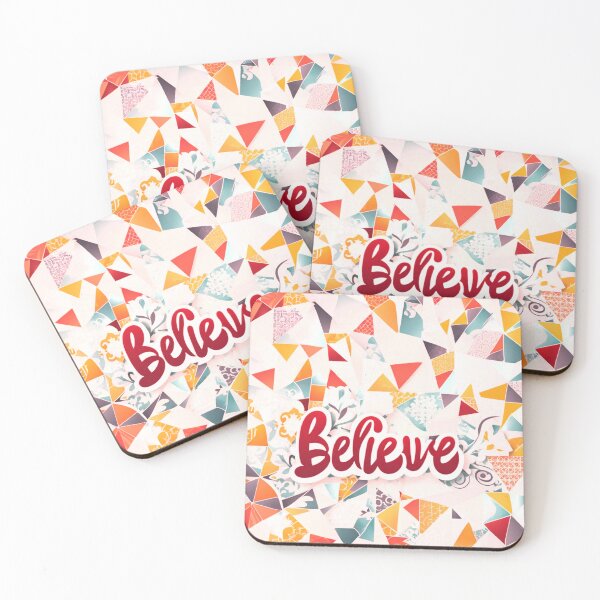 Item preview, Believe Abstract Art designed and sold by KriticalDesigns.
