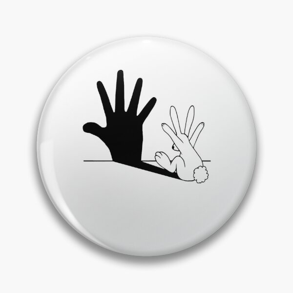 Item preview, Rabbit Hand Shadow Classic designed and sold by gajaasfari.