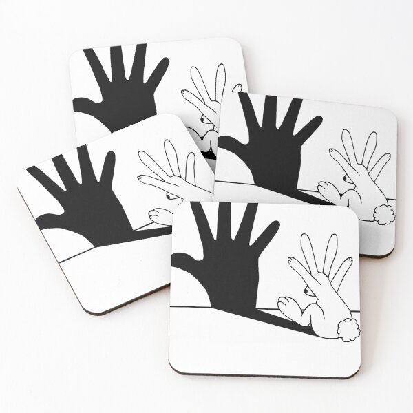 Item preview, Rabbit Hand Shadow Classic designed and sold by gajaasfari.