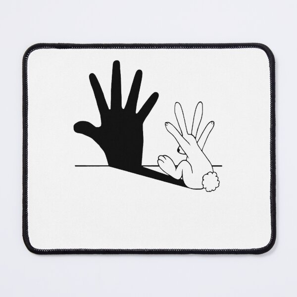 Item preview, Rabbit Hand Shadow Classic designed and sold by gajaasfari.