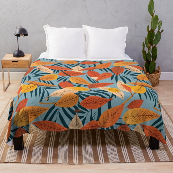 Item preview, seamless pattern autumn leaves designed and sold by deviatepolo.