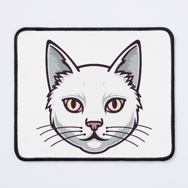 Item preview, White Cat designed and sold by Bibiirano Store.